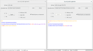 Using LoRa with SX1276 and PyQt