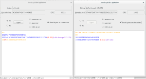 Using LoRa with SX1276 and PyQt 