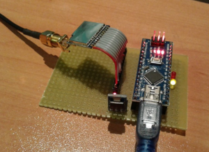 SX1276 and Arduino Nano hardware