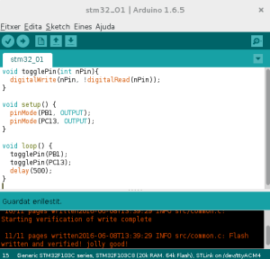 stm32ArduinoIDE